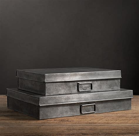 industrial metal office storage document box|Industrial Metal Office Storage Box .